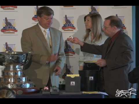 2009 Hambletonian Post Position Draw -- USTA harness racing Hoof Beats