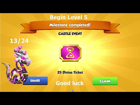 13/24 Second Chrono hades-Dragon Mania legends | Begin level 5 Chrono Hades Castle 2023 event | DML