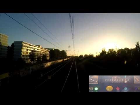 A train driver's view: Rotterdam CS - Uitgeest, SGM, 09-Sep-2016.