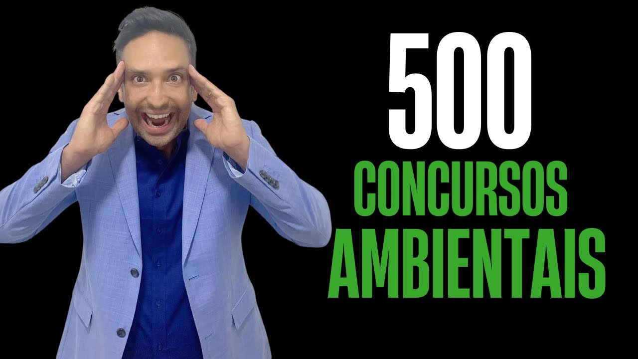 500 concursos ambientais com apenas 1 curso!