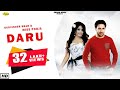 Daru Gurvinder Brar & Miss Pooja [ Official Video ...