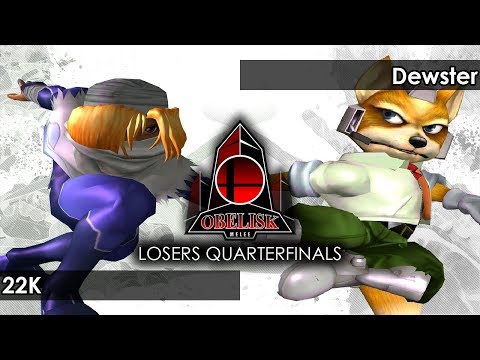 Melee: 22K (Sheik) V Dewster (Fox) - Obelisk 61 Tournament SSBM