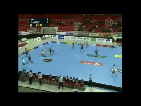 TPS - CLASSIC 2.3.2008 2.PUOLIVÄLIERÄ 2007-2008 ( TPS SALIBANDYN EKA PLAYOFF VOITTO )