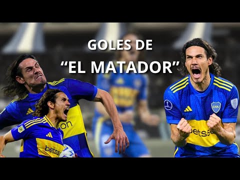 ALL EDINSON CAVANI'S GOALS IN BOCA JUNIORS