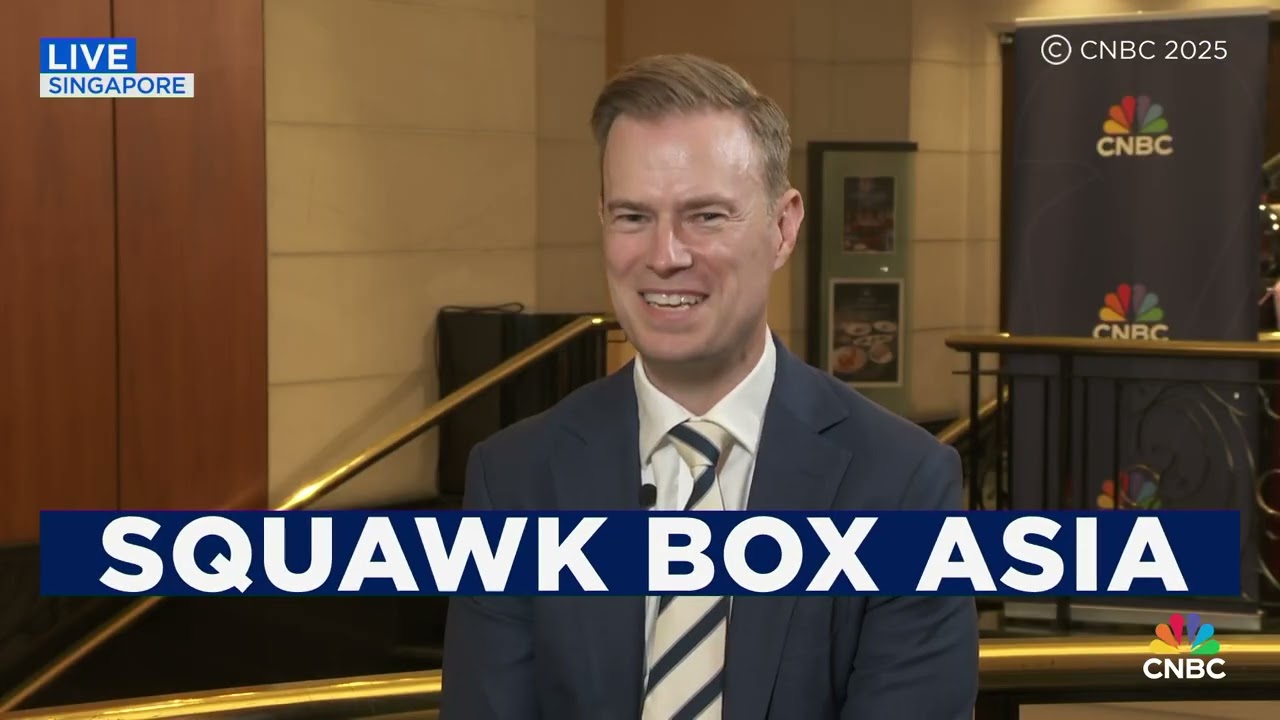 Brookfield's Co-President of Infrastructure Stewart Upson talks AI with Squawk Box Asia