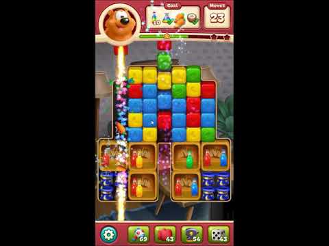 Toon Blast Level 2862 - NO BOOSTERS 🐻🐺🐱 | SKILLGAMING ✔️