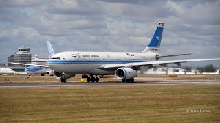 Kuwait Airways A330 | 65 years livery | takeoff 23L | Manchester