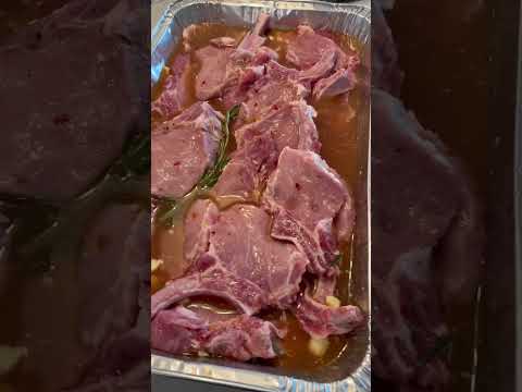 Give your Pork Chops a 2-hour brine before grilling. Brining adds so much more flavor. #tooeasy