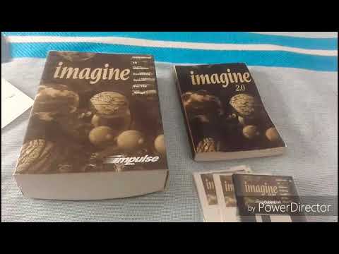 Imagine 2.0 on Amiga600 with vampire v600 v2 core 2.12rc