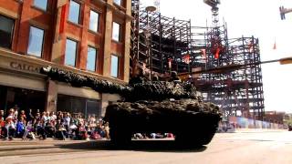 The RCA Band at The Calgary Stampede. La Musique de l'ARC au Rodéo de Calgary.