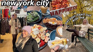 enjoying the HECK out of myself in NEW YORK CITY BABYY (travel vlog + NYC eats)