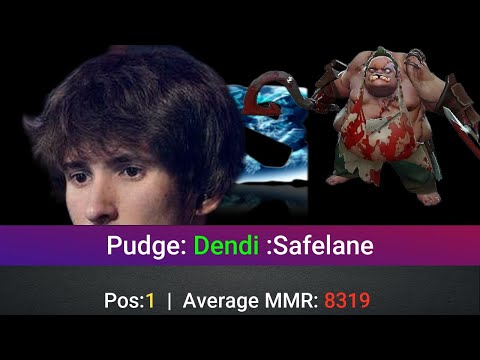 Pudge Perspective by Dendi | @1440p | Safelane Pos:1 |  |5827848069