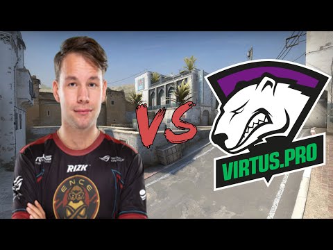 CSGO: POV ENCE allu vs Virtus Pro (25/7) dust2 @ ESEA MDL Season 29 EU