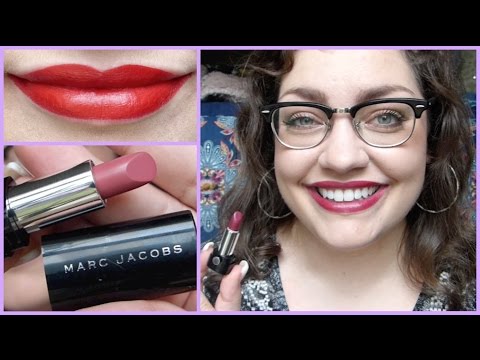 Let's Test!: Marc Jacobs Beauty Le Marc Crème Lipstick