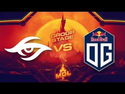 Secret vs OG Game 1 - MDL Paris Major EU Qualifiers: Group Stage