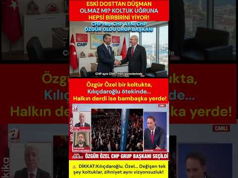 🛑 SON DAKİKA: CHP’DE KOLTUK SAVAŞI, HALKIN ANASINI AĞLATANLARIN TİYATROSU! 🛑