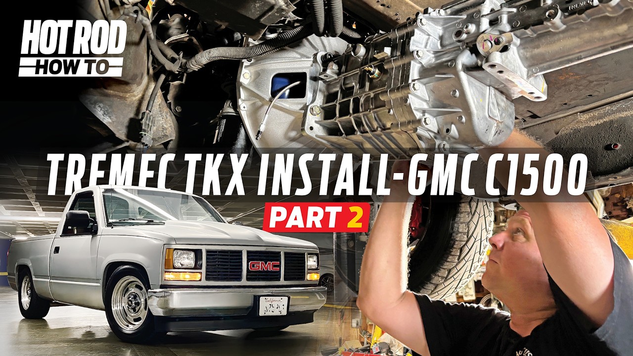 This OBS GMC Is Finally a Manual! Finishing the Tremec TKX Swap in a 1993 C1500 | Part 2