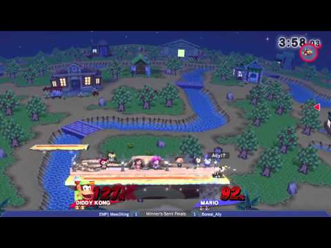 EMP Mew2King vs BrL Ally   The Come Up   Wii U Winners Bracket
