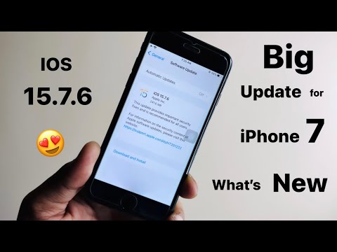 iPhone 7 new Update IOS 15.7.6 - New features 😍😍