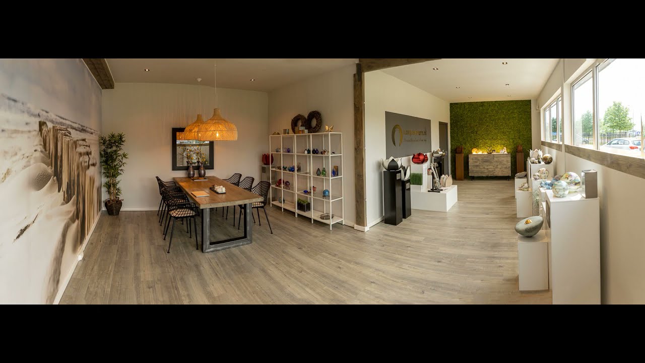 Urnen winkel | Impressie Showroom Koopeenurn.nl