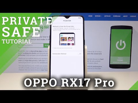 How to Add the Private Space on OPPO RX17 Pro - Private Access
