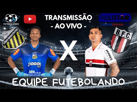 🔴 AO VIVO  -  NOVORIZONTINO  X  BOTAFOGO SA   -  PAULISTÃO 2026   - 25/01/26