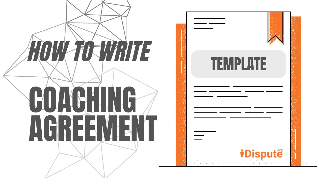 Coaching Agreement Template: Write a Professional Contract Fast - I Dispute