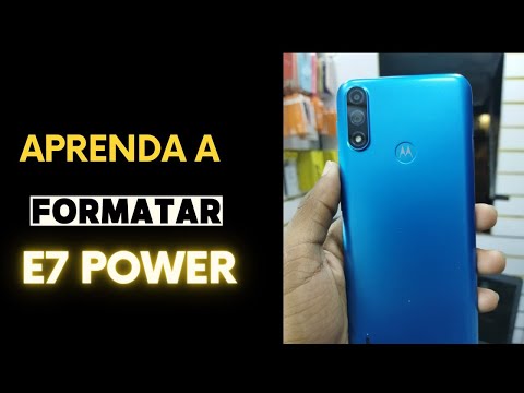 Como Formatar o MOTO E7 POWER