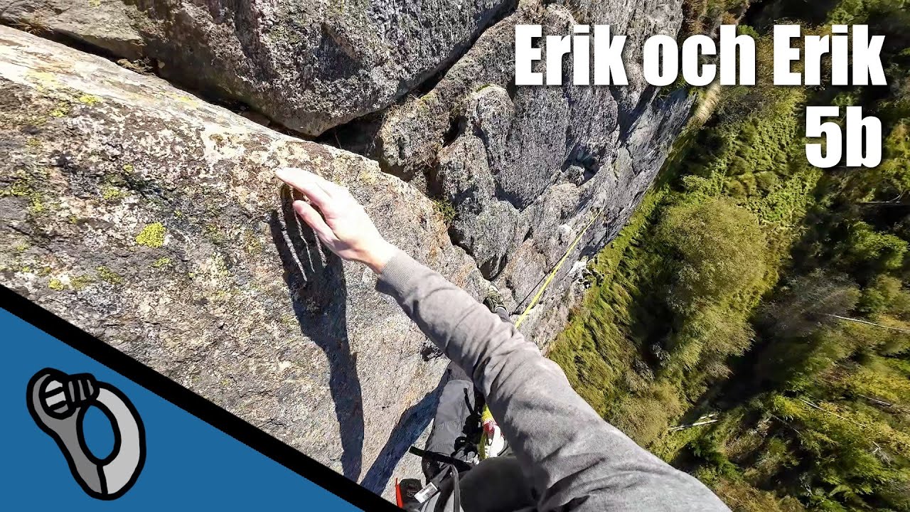 The perfect beginner route: Erik och Erik (5b), Sibräcka | POV Sport Climbing