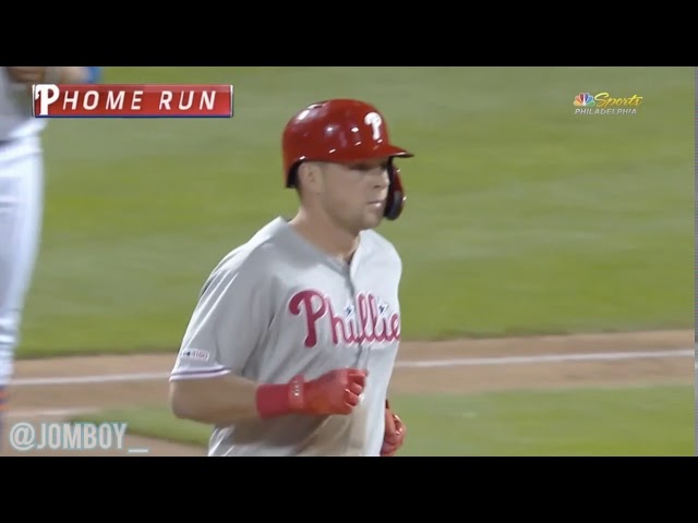 Rhys Hoskins Slow Trots His Home Run, a breakdown