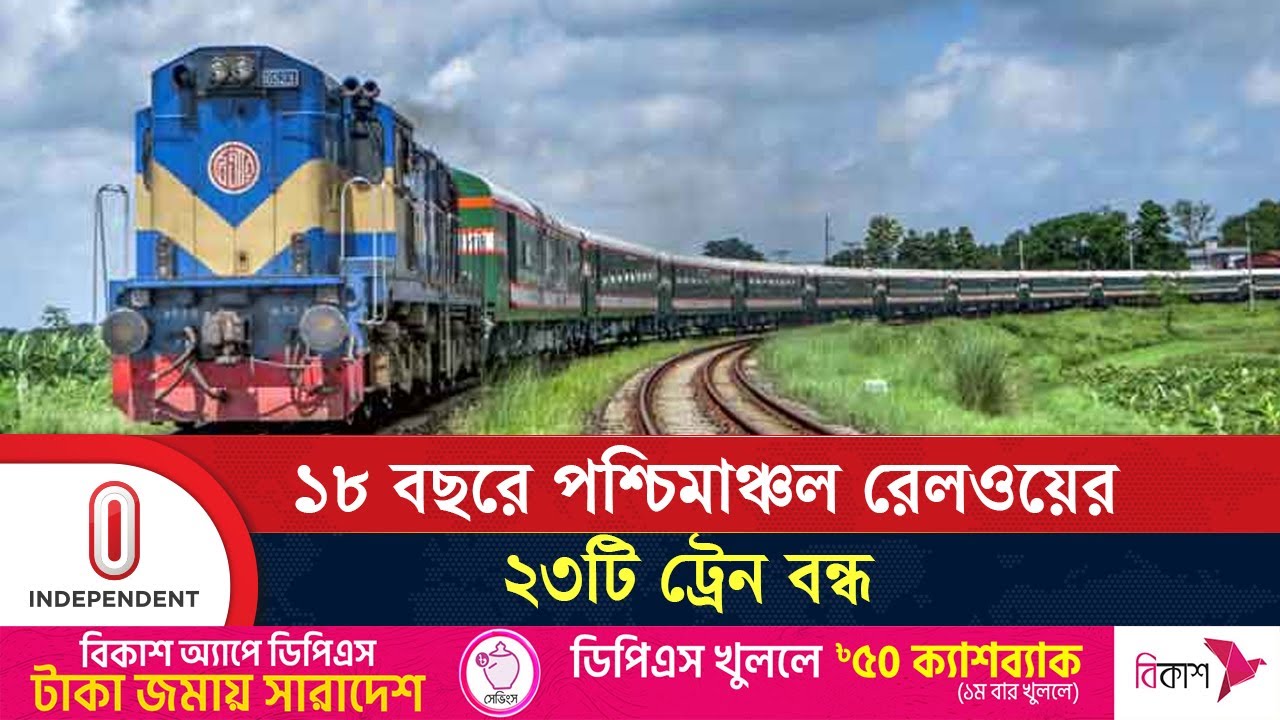 ৬৬টি রেল স্টেশন বন্ধ, রেলের সেবা থেকে বঞ্চিত হচ্ছেন হাজারো যাত্রী | Rajshahi Railway| Independent TV