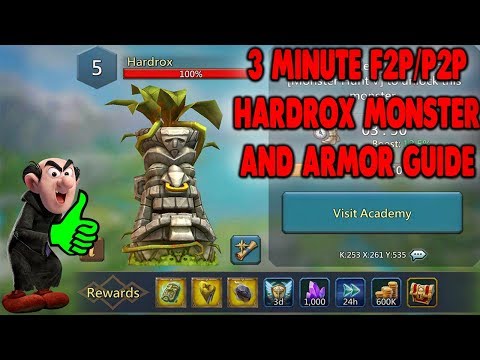 Hardrox Monster/Armor Guide - Lords Mobile