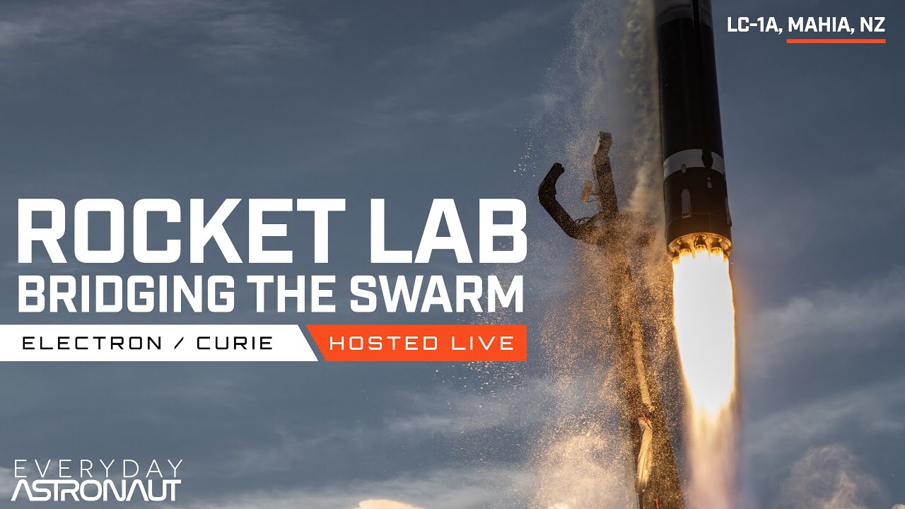 Watch Rocket Lab Launch Electron for "Bridging The Swarm"