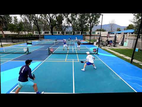 Bad Pickleball MLP Practice Rally Scoring Jeff Warnick Derek Shearer Scott Doerner Scott Crandall