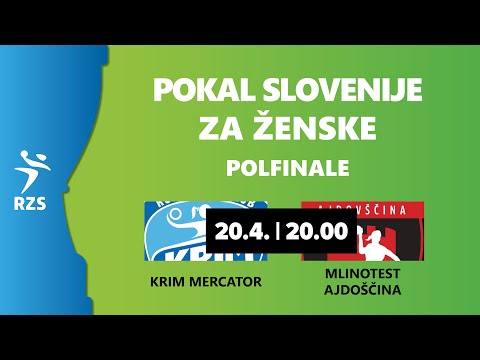 1/2 FINALA POKALA SLOVENIJE - ŽENSKE (2023/2024): RK KRIM MERCATOR : ŽRK MLINOTEST AJDOVŠČINA