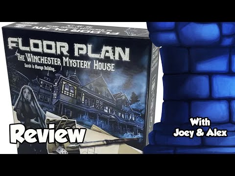 Floor Plan: Winchester Mystery House Review - with Joey & Alex
