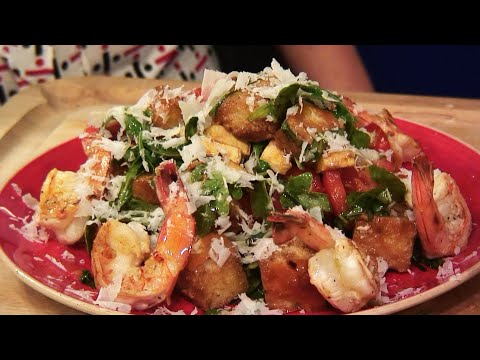 2918 Focaccia  Panzanella Salad