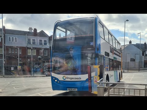 Stagecoach North East E400 Trident 19383 Route E2