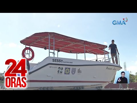 SESSY E-boat, ang 1st Filipino-made electric boat ng bansa mas tipid at environment… 24 Oras