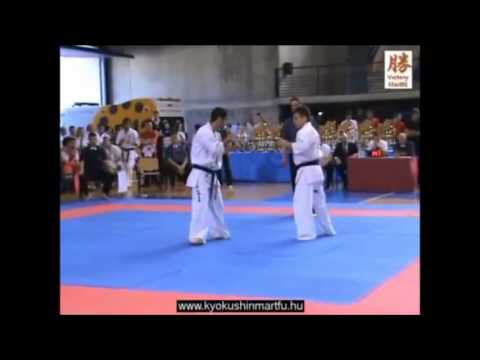 Lasha Khachapuridze VS Taras Popovic (2010 Shinkyokushin EC Logrono) Men -70KG
