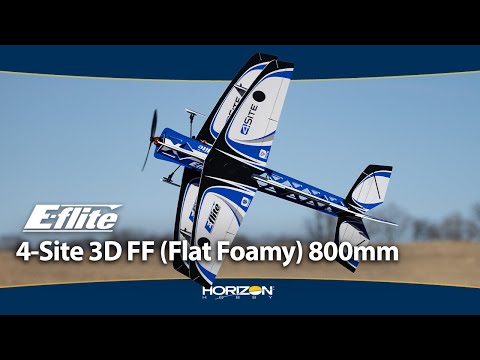 E-flite 4-Site 3D FF (Flat Foamy) 800mm