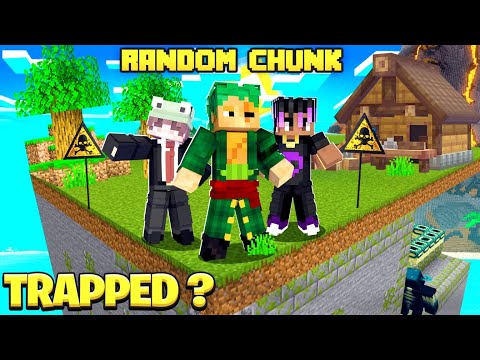 We Got Trapped In ONE CHUNK in Minecraft 😱