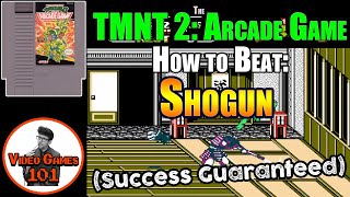TMNT 2 NES | How to Beat Shogun | Video Games 101