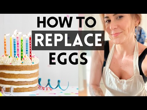 How to make a cake without eggs | Tips for replacing eggs in cake recipes