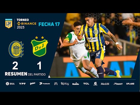 #TorneoBinance 2023 | Fecha 17 | resumen de Rosario Central - Defensa y Justicia