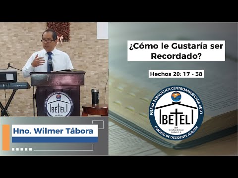 ¿Cómo le Gustaría ser Recordado? Hechos 20: 17 - 38