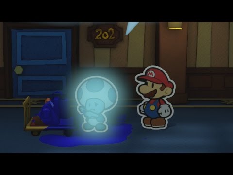 Dark Bloo Inn (Mini Star 1) - Paper Mario: Color Splash Walkthrough