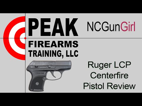 NCGunGirl - Ruger LCP Centerfire Pistol Review