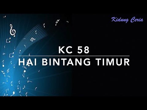 Kidung Ceria KC 58 — Hai Bintang Timur