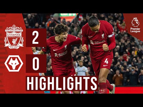 HIGHLIGHTS: Liverpool 2-0 Wolves | van Dijk & Salah goals seal win over Wolves
